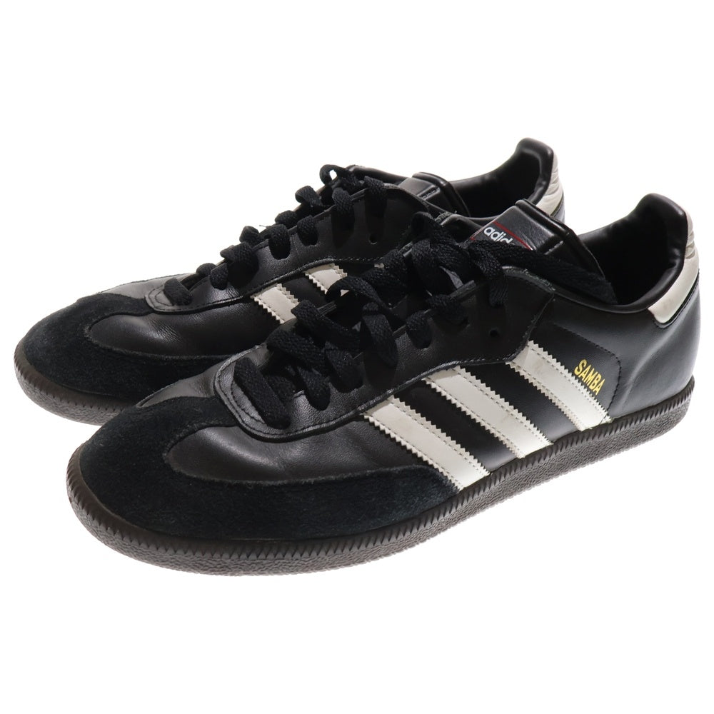 adidas(アディダス) Samba Leather Core Black サンバ レザー コアブラック ローカットスニーカー US10.5/28.5cm 019000