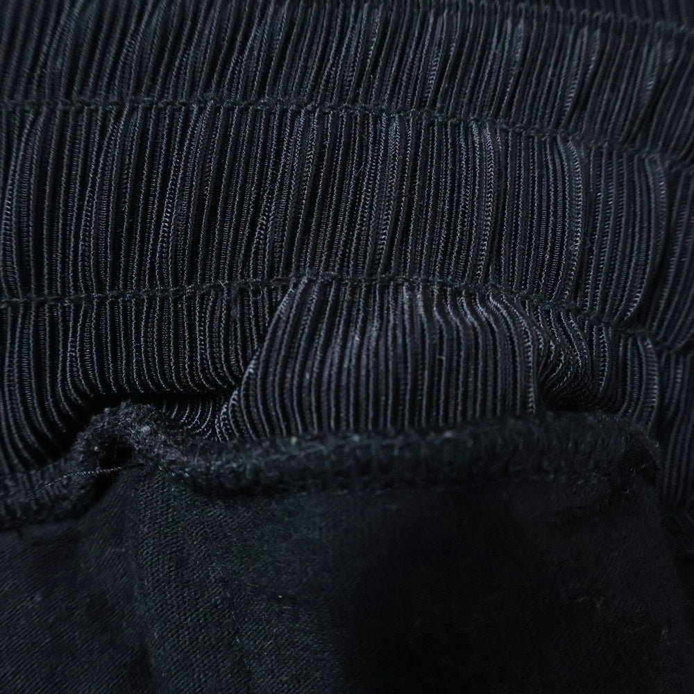 iroquois(イロコイ) 裾ジップ イージーパンツ ブラック