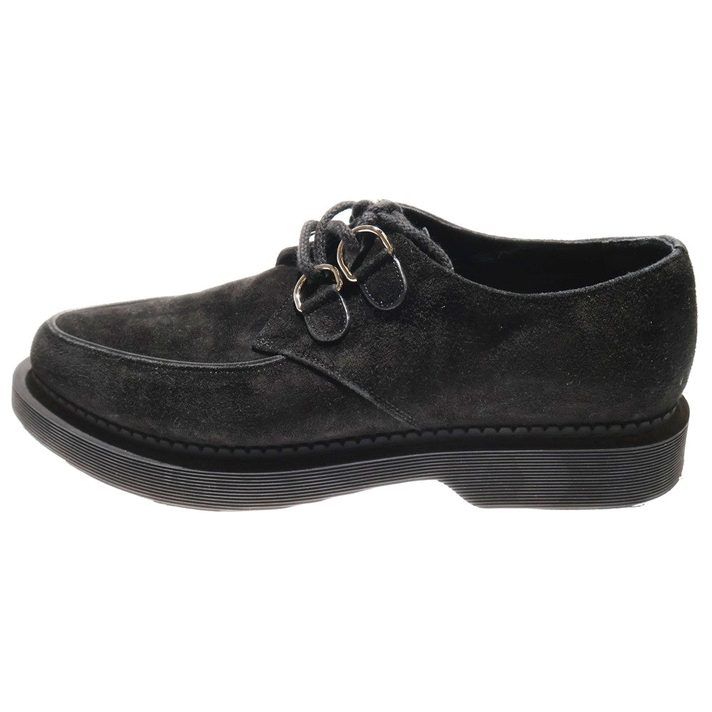 SAINT LAURENT PARIS(サンローランパリ) テディ スウェード ダービーシューズ ブラック 667606