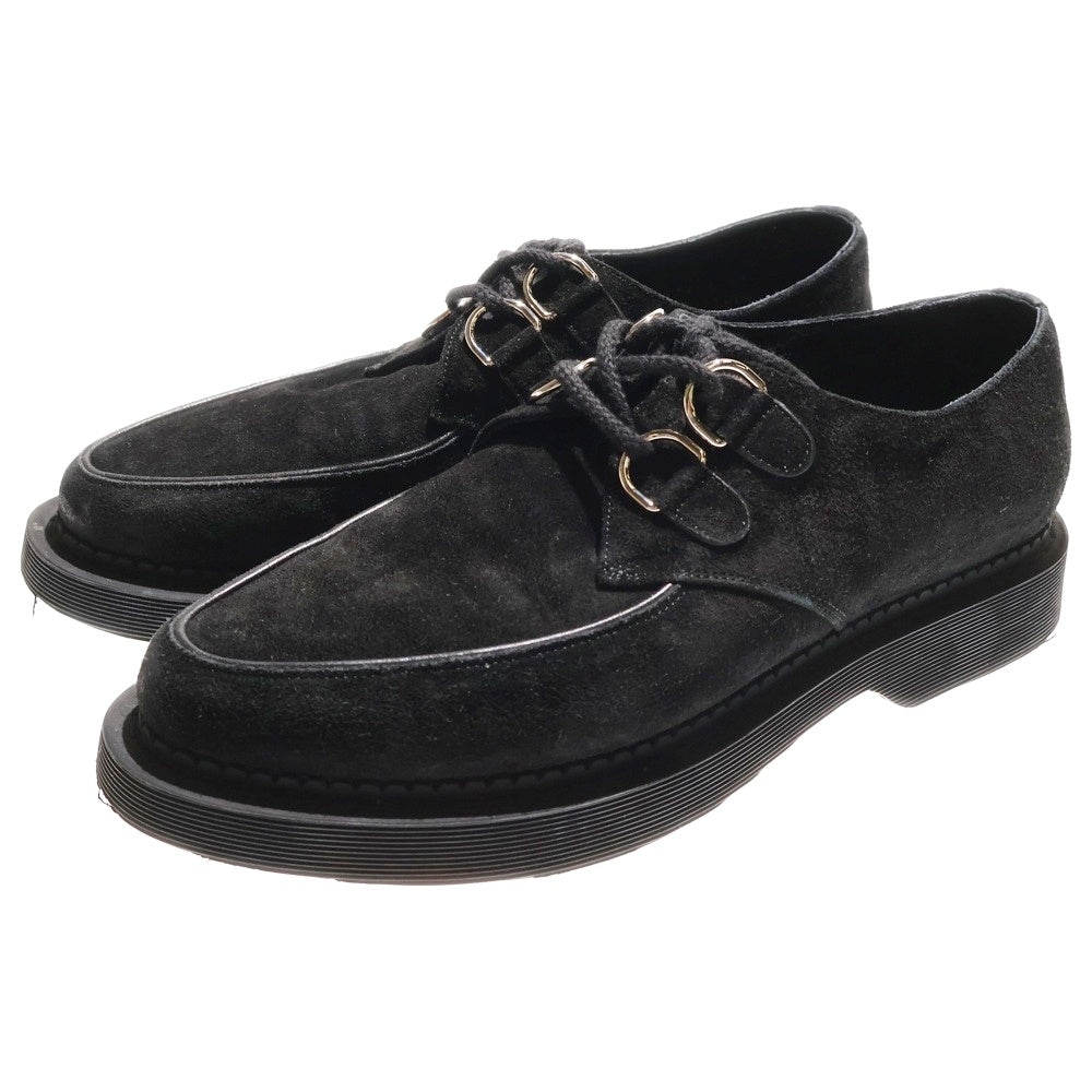 SAINT LAURENT PARIS(サンローランパリ) テディ スウェード ダービーシューズ ブラック 667606