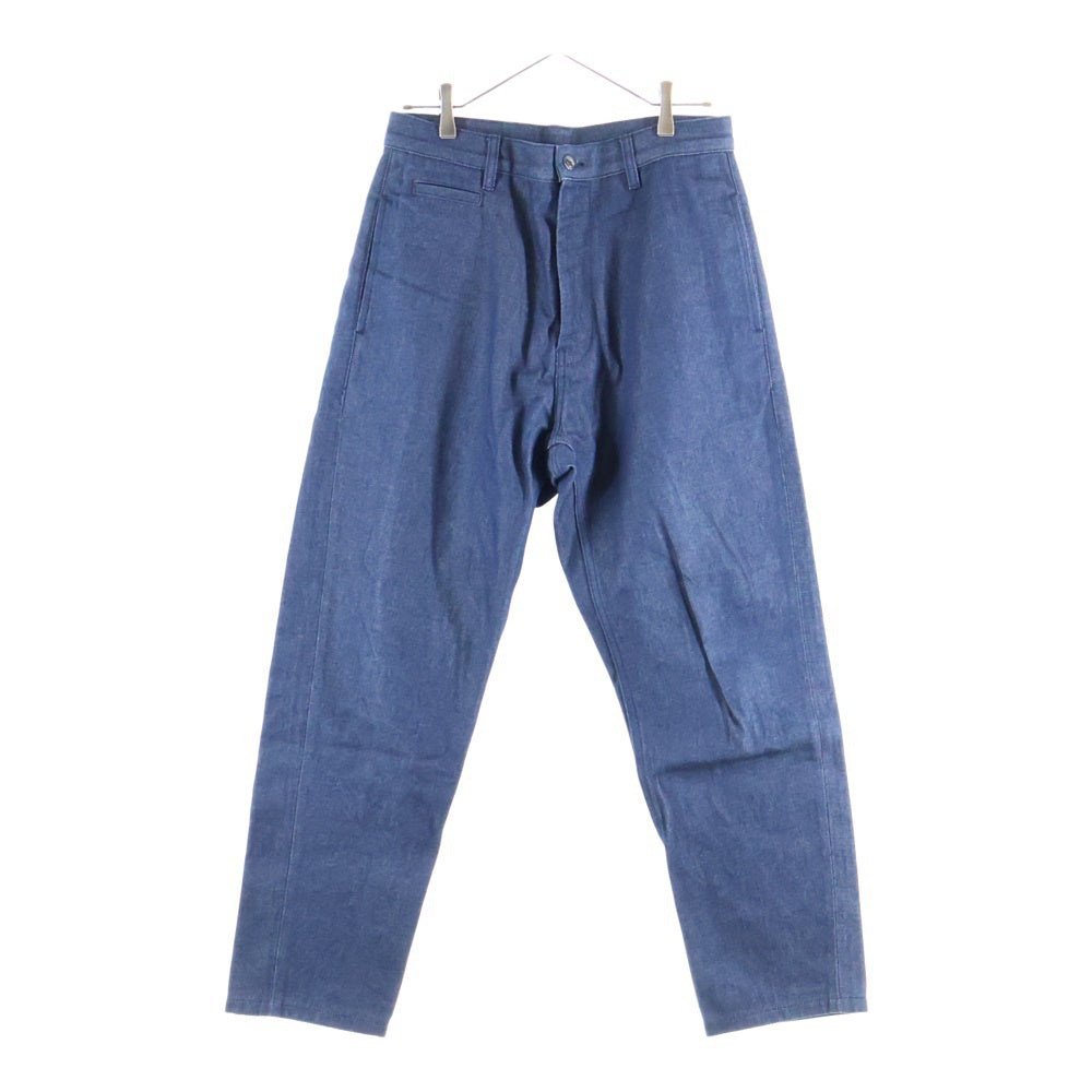 ENMER(エンメール) テーパード デニム パンツ ボトムス インディゴ