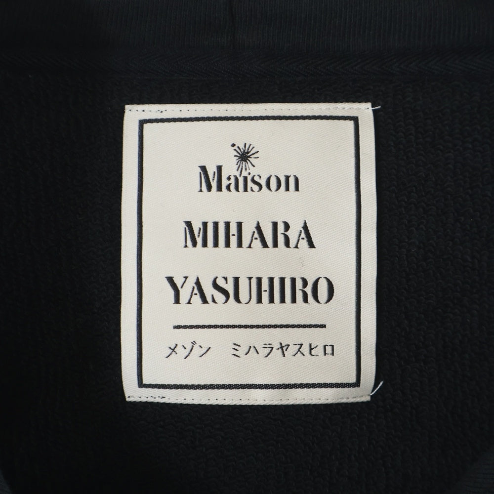 MAISON MIHARAYASUHIRO(メゾンミハラヤスヒロ) KEITH Printed Hoodie プリント プルオーバーパーカー ブラック A13HD671
