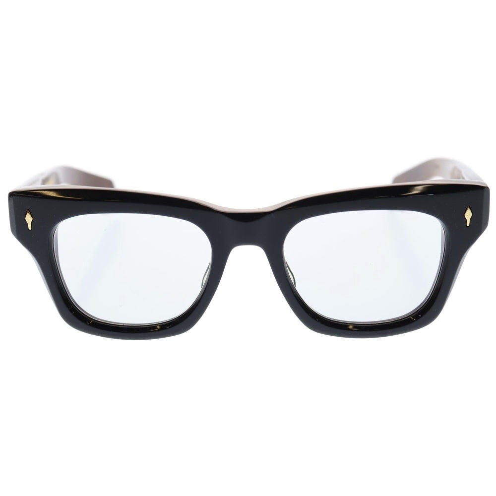 JACQUES MARIE MAGE(ジャック マリー マージュ) DEALAN ディラン ウェリントンフレーム ブライアーウッド調 サングラス アイウェア メガネ 眼鏡 ブラック/ブラウン 47/500 JMMDE10A