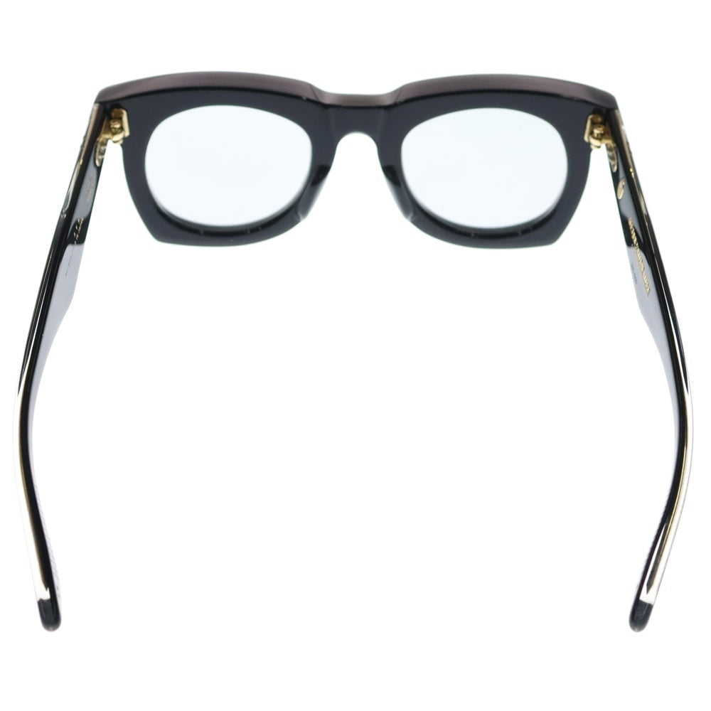 JACQUES MARIE MAGE(ジャック マリー マージュ) AVA アヴァ ティアドロップ調レンズシェイプ サングラス アイウェア メガネ 眼鏡 ブラック/ゴールド 160/500