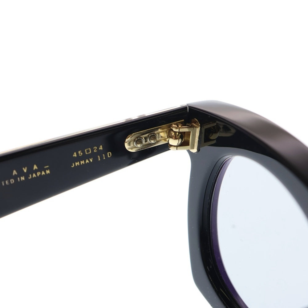 JACQUES MARIE MAGE(ジャック マリー マージュ) AVA アヴァ ティアドロップ調レンズシェイプ サングラス アイウェア メガネ 眼鏡 ブラック/ゴールド 160/500