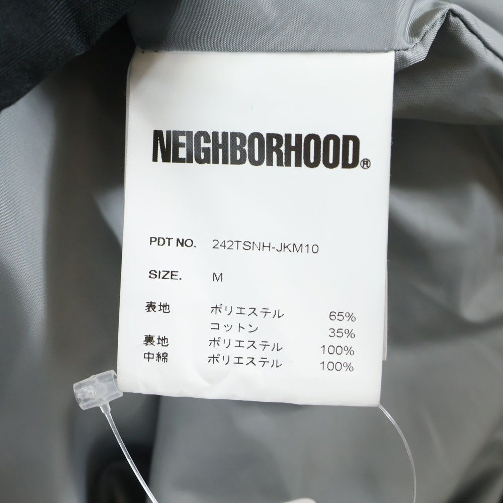 NEIGHBORHOOD(ネイバーフッド) 24AW PADDED TRACKER VEST パデッドトラッカーベスト ブラック 242TSNH-JKM10