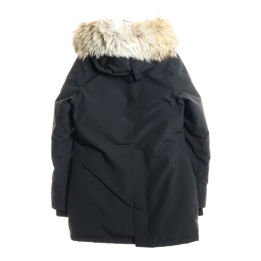 CANADA GOOSE(カナダグース) VICTORIA PARKA ヴィクトリアパーカー ファーダウンジャケット レディース ブラック 3037LA
