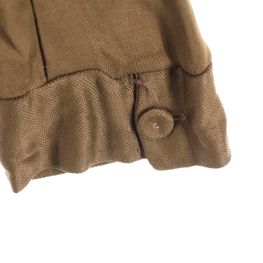 VINTAGE(ヴィンテージ) 70-80S LE CHEVRON ヴィンテージ 長袖 ニットカーディガン ブラウン