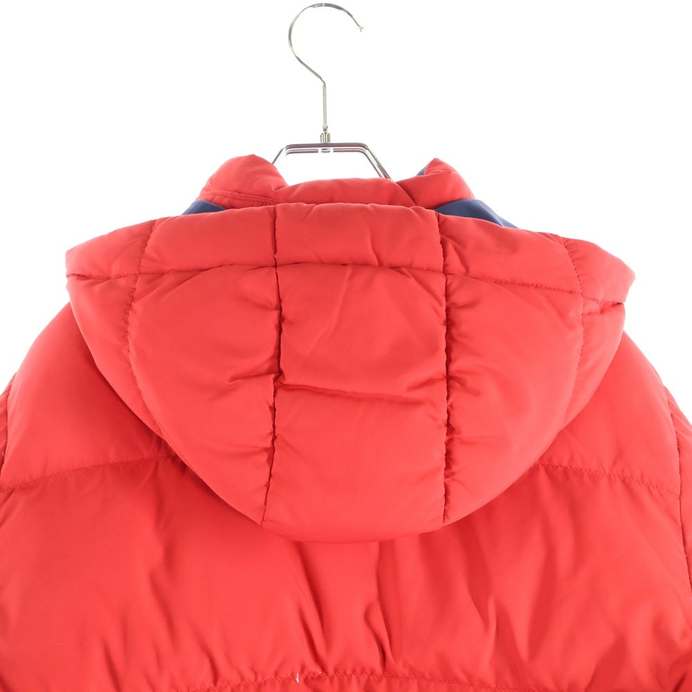 LAUREN RALPH LAUREN(ローレンラルフローレン) ロゴエンブロイダリー フーデッド ダウンジャケット レッド 323183531