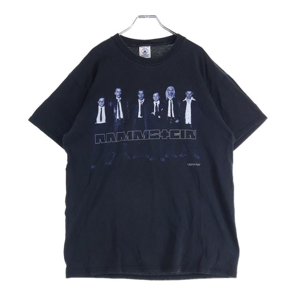 VINTAGE(ヴィンテージ) 90S VINTAGE RAMMSTEIN FAMILY VALUES TOUR 1998 DELTA ヴィンテージ ラムシュタイン ファミリーバリューズツアー 両面プリント クルーネック 半袖Tシャツ