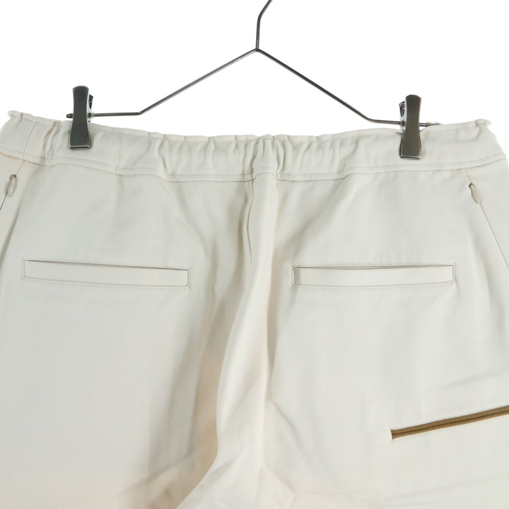 1 PIU 1 UGUALE 3(ウノピゥウノウグァーレトレ) GRANVIA RIB PANTS グランヴィア リブ イージーテーパードパンツ アイボリー MDP004 PRY117