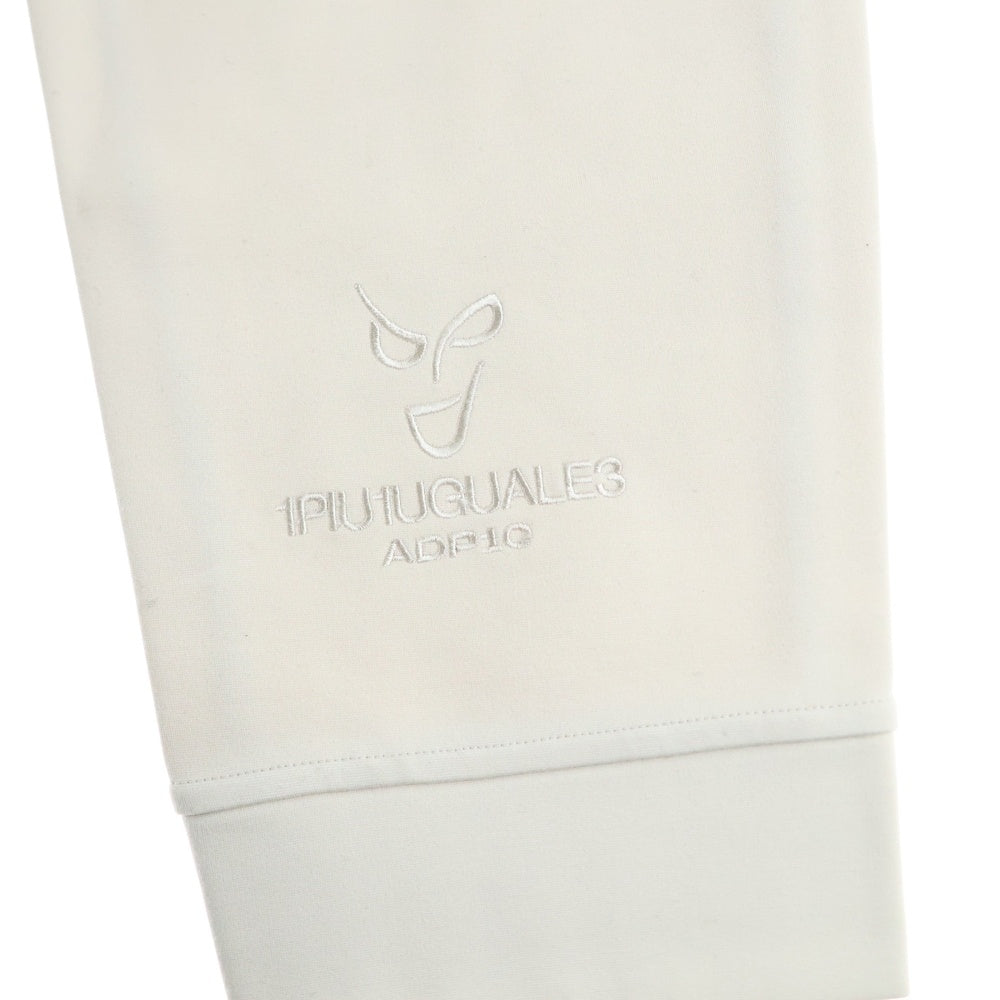 1 PIU 1 UGUALE 3(ウノピゥウノウグァーレトレ) GRANVIA RIB PANTS グランヴィア リブ イージーテーパードパンツ アイボリー MDP004 PRY117