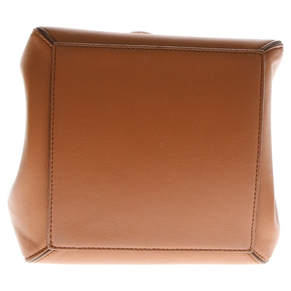 J&M DAVIDSON(ジェイアンドエムデヴィッドソン) 2×4 ツーバイフォー スタッズ レザー ハンドバッグ ブラウン レディース