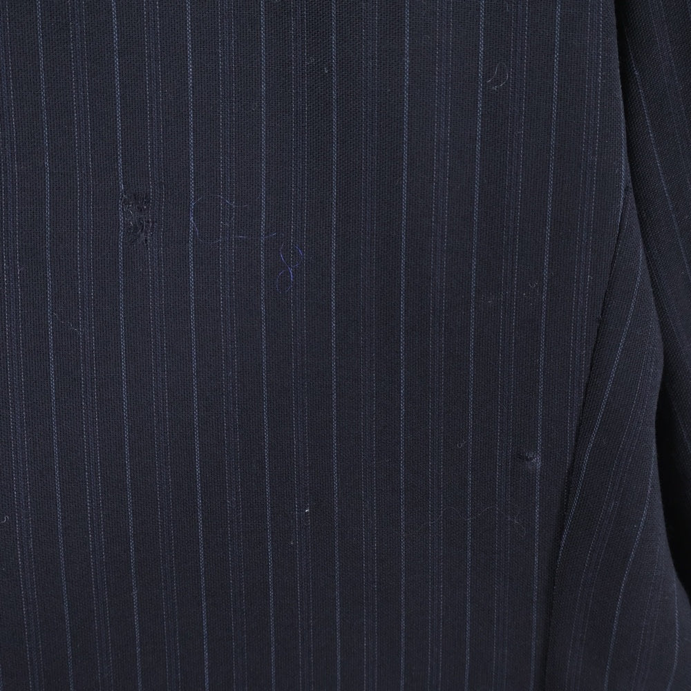 Paul Smith(ポールスミス) ストライプ セットアップ スーツ 3B テーラードジャケット 1タック テーパードパンツ ネイビー