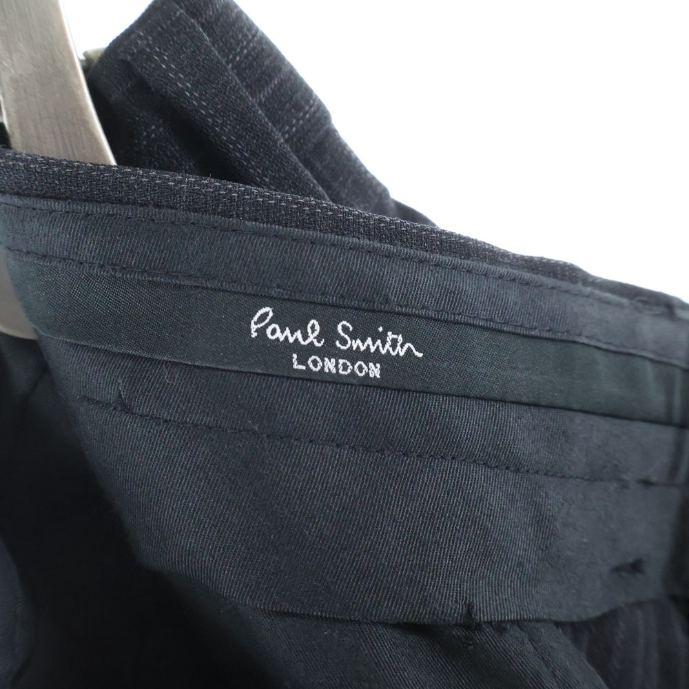 PaulSmith ポールスミス　ストライプ　パンツ　スーツ　セット　濃グレー PaulSmith ポールスミス ストライプ パンツ スーツ セット 濃グレー