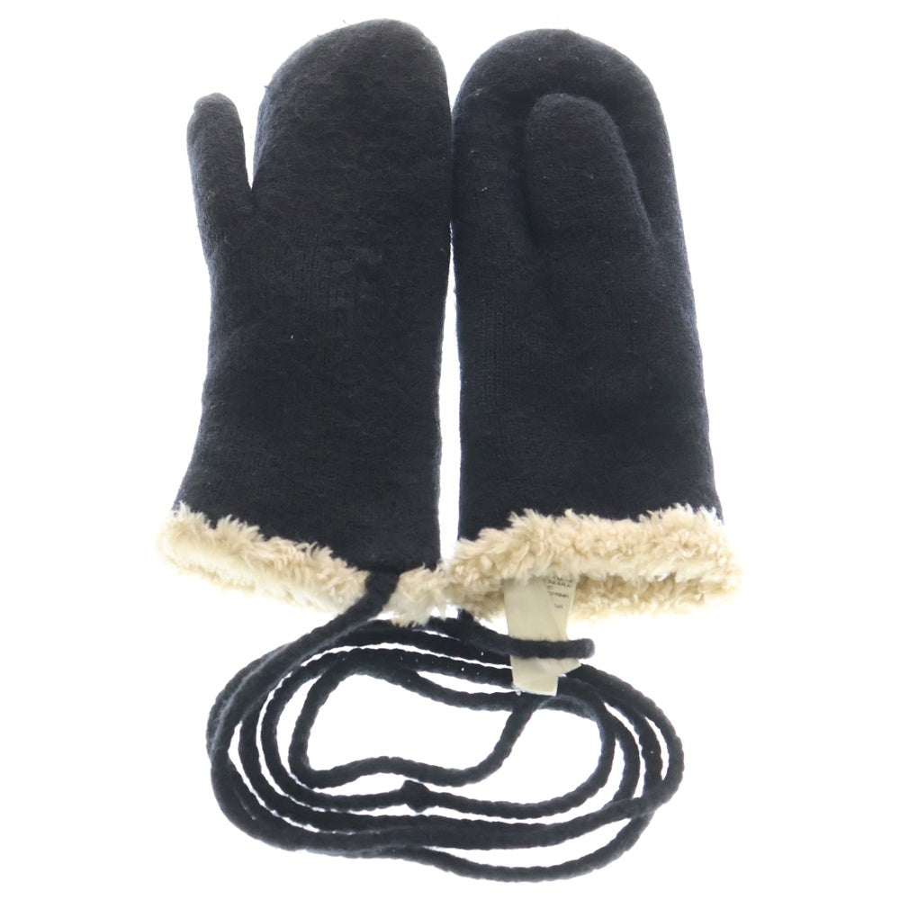 Y-3(ワイスリー) ニット グローブ 手袋 ブラック 743306