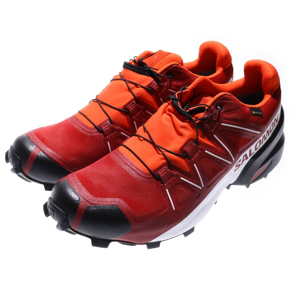 SALOMON(サロモン) SPEEDCROSS 5 GTX スピードクロス5 ゴアテックス ローカットスニーカー レッド US12/30cm 475691