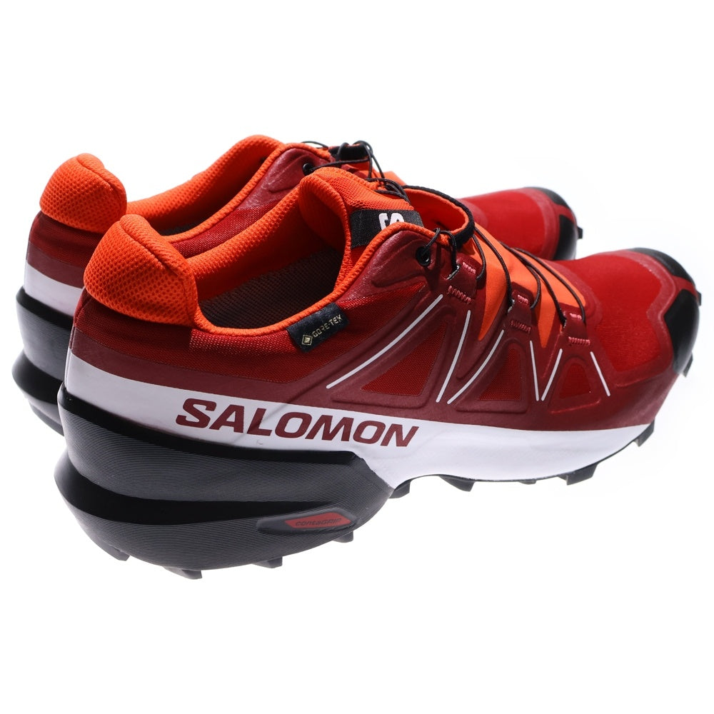 SALOMON(サロモン) SPEEDCROSS 5 GTX スピードクロス5 ゴアテックス ローカットスニーカー レッド US12/30cm 475691