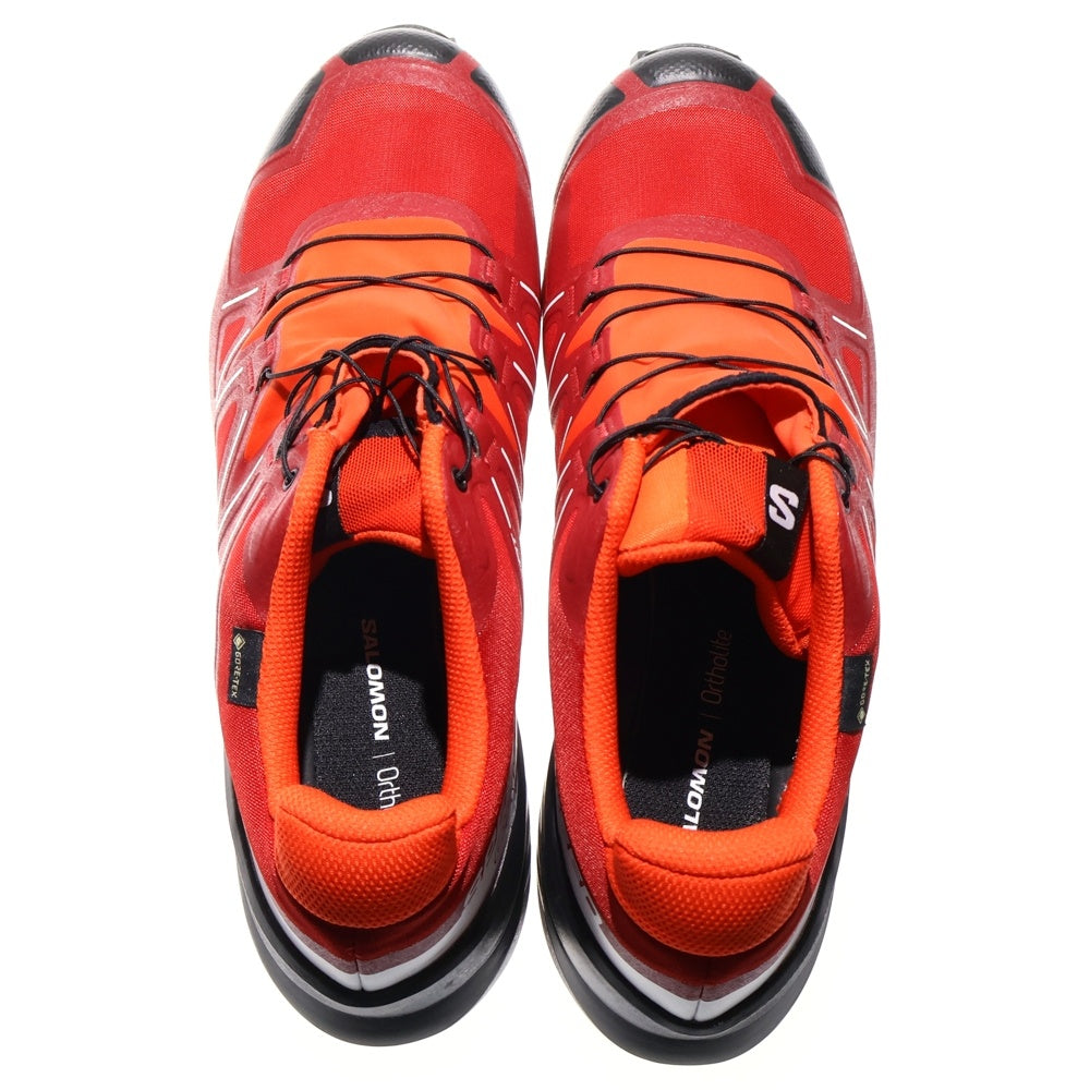 SALOMON(サロモン) SPEEDCROSS 5 GTX スピードクロス5 ゴアテックス ローカットスニーカー レッド US12/30cm 475691