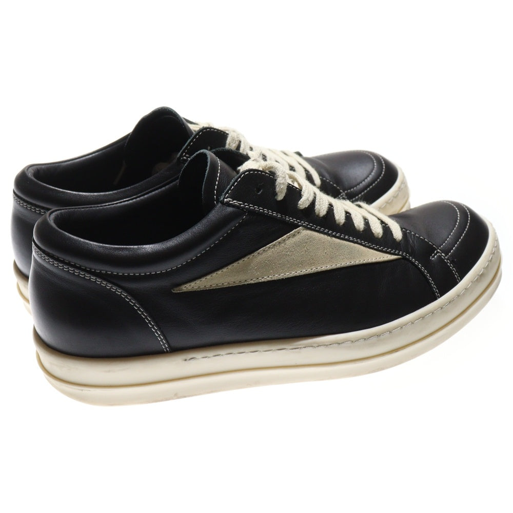 Rick Owens(リックオウエンス) VINTAGE SNEAKS ローカットスニーカー ブラック RU02E1897LCOLVS