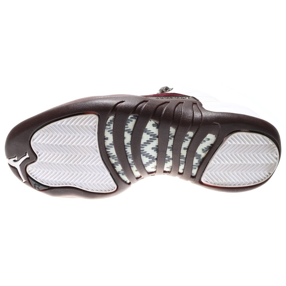 NIKE(ナイキ) ×A MA MANIERE AIR JORDAN 12 WMNS アママニエール エアジョーダン12 ウィメンズ ハイカットスニーカー レディース US7.5/24.5cm ホワイト/レッド DV6989-100