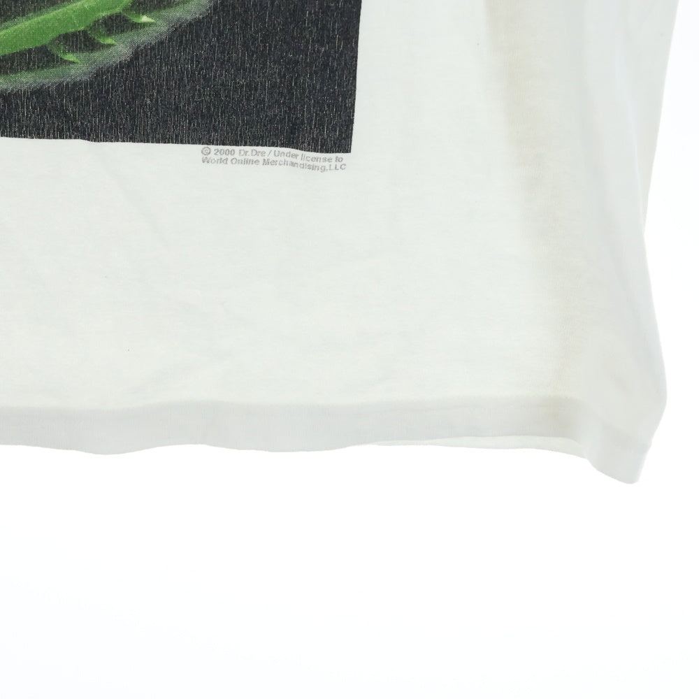 VINTAGE(ヴィンテージ) 00S VINTAGE THE UP IN SMOKE TOUR TEE ヴィンテージ ザ アップ イン スモーク ツアー 両面プリントデザイン クルーネック カットソー 半袖Tシャツ ホワイト