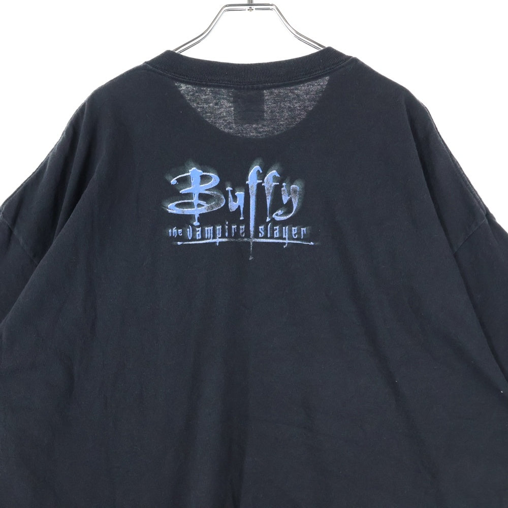 VINTAGE(ヴィンテージ) 90S VINTAGE BUFFY THE VAMPIRE SLAYER TEE ヴィンテージ バフィー ザ バンパイア スレイヤー フロントロゴデザイン クルーネック カットソー 半袖Tシャツ