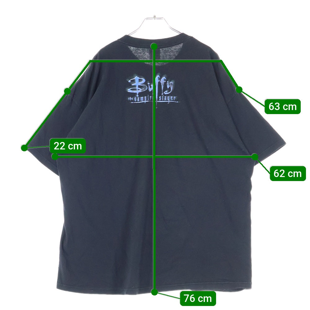 VINTAGE(ヴィンテージ) 90S VINTAGE BUFFY THE VAMPIRE SLAYER TEE ヴィンテージ バフィー ザ バンパイア スレイヤー フロントロゴデザイン クルーネック カットソー 半袖Tシャツ