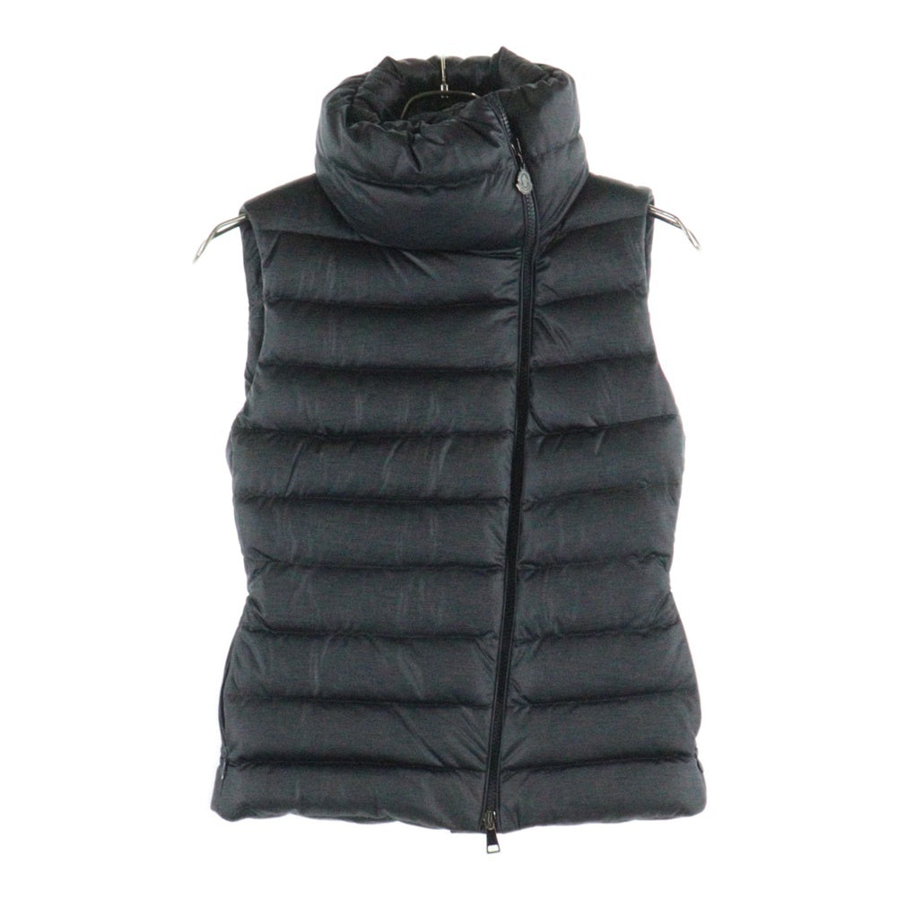MONCLER(モンクレール) 15AW TERNAY GILET ターネイ ジレ ダブルポケット ジップアップ ダウンベスト レディース グレー A20934832200