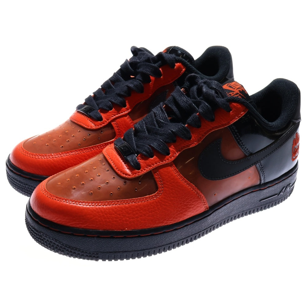NIKE(ナイキ) AIR FORCE 1 LOW SHIBUYA HALLOWEEN エアフォース1 渋谷ハロウィン ローカットスニーカー ブラック/オレンジ US9.5/27.5cm CT1251-006