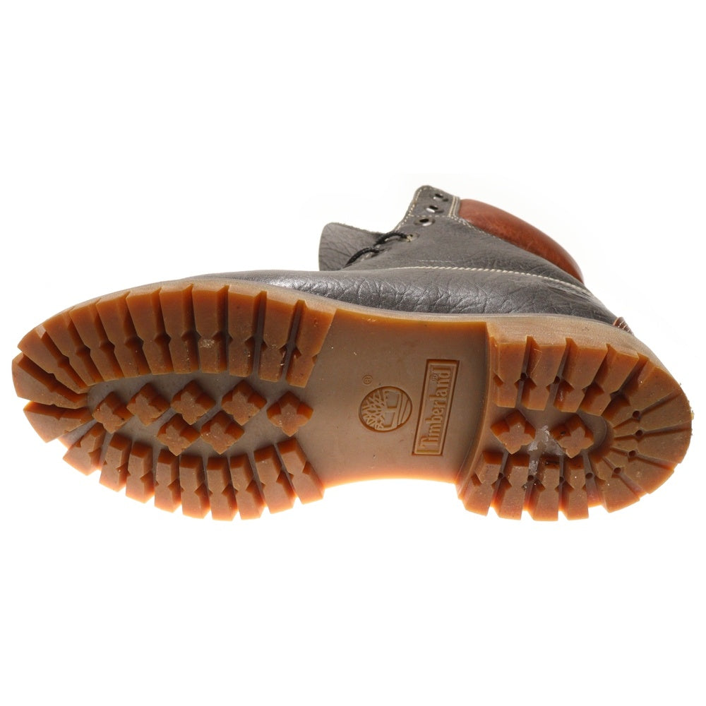 Timberland(ティンバーランド) 6INCH PREMIUM BOOTS 6インチ プレミアム バイカラー レースアップブーツ ブラック/ブラウン A18AW