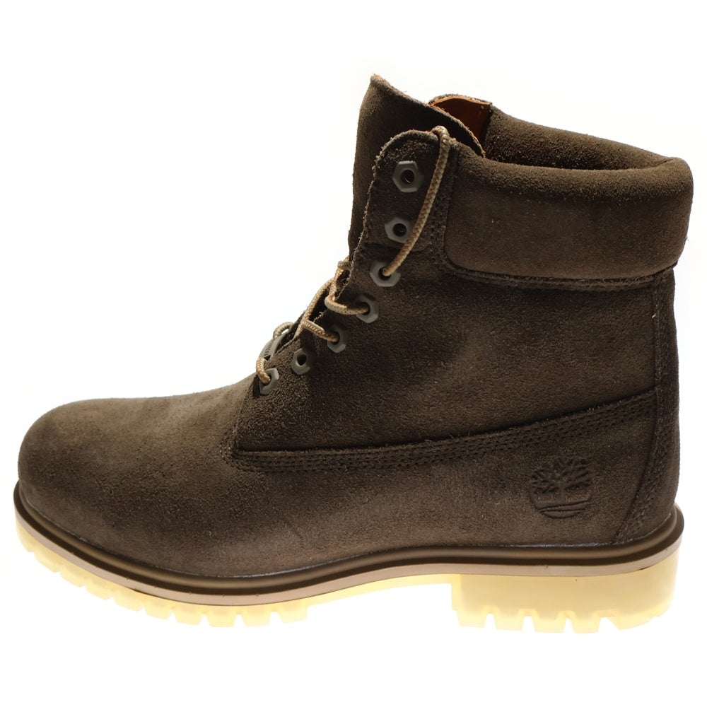 Timberland(ティンバーランド) 6INCH PREMIUM WATERPROOF BOOTS 6インチ プレミアム スエード レースアップブーツ ブラウン A18PZ