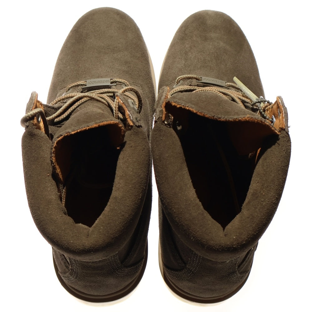 Timberland(ティンバーランド) 6INCH PREMIUM WATERPROOF BOOTS 6インチ プレミアム スエード レースアップブーツ ブラウン A18PZ