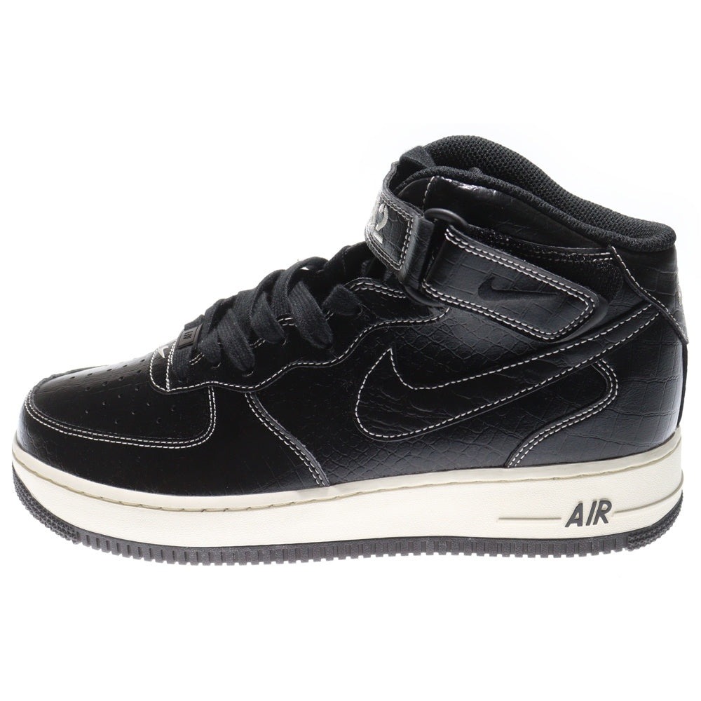 NIKE(ナイキ) AIR FORCE 1 MID 07 LV8 エアフォース1 07 LV8 ミッドカットスニーカー ブラック US9/27cm DV1029-010