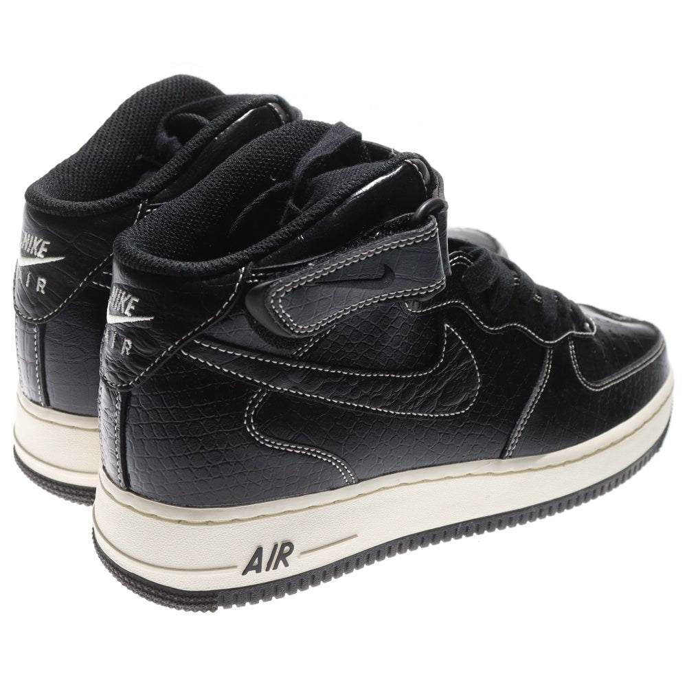 NIKE(ナイキ) AIR FORCE 1 MID 07 LV8 エアフォース1 07 LV8 ミッドカットスニーカー ブラック US9/27cm DV1029-010