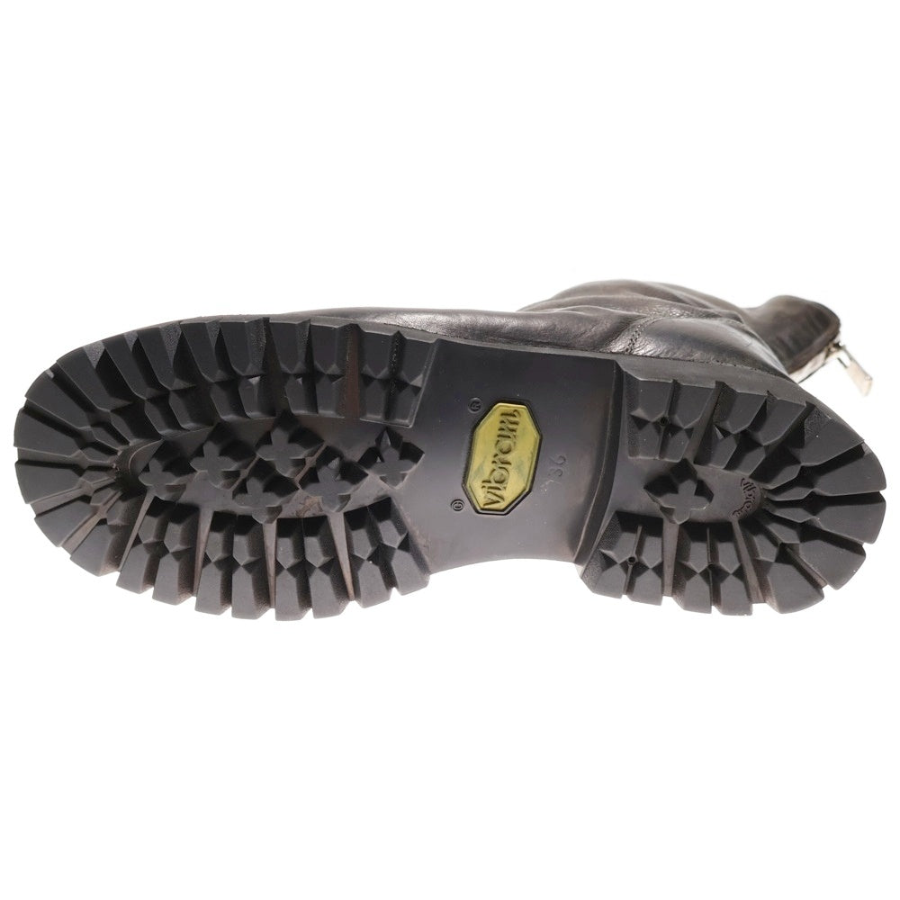 GUIDI(グイディ) Back Zip Boots バックジップ ハイカット レザー