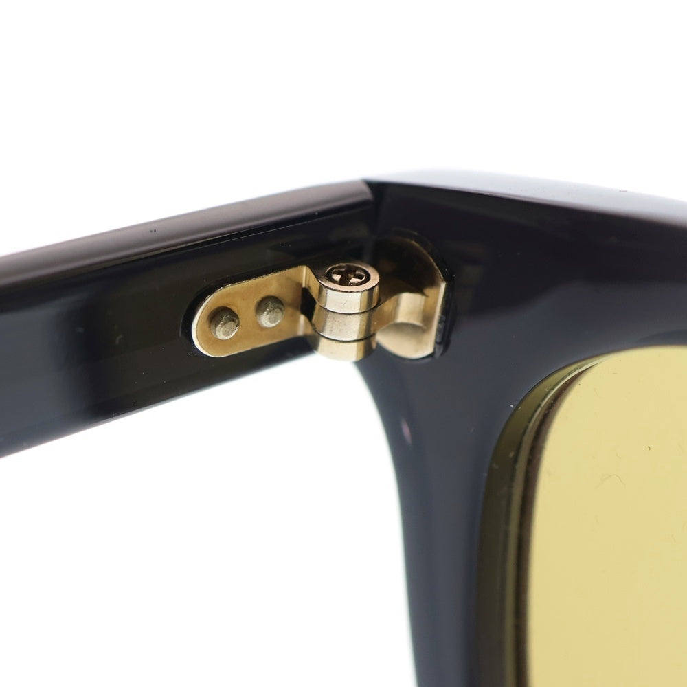 BLANC(ブランク) B0039 スクエアレンズ ウェリントンシェイプ カラーレンズ サングラス メガネ 眼鏡 ブラック