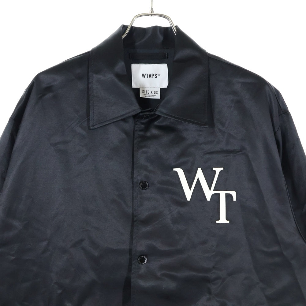 WTAPS(ダブルタップス) 24SS CTRY SATIN LEAGUE CHIEF JACKET コットン