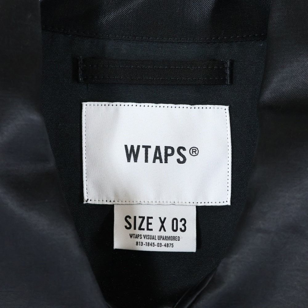 WTAPS(ダブルタップス) 24SS CTRY SATIN LEAGUE CHIEF JACKET コットン