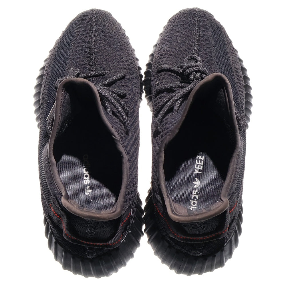 adidas(アディダス) YEEZY BOOST 350 V2 BLACK イージーブースト 350 V2 ローカットスニーカー ブラック US9.5/27.5cm FU9006