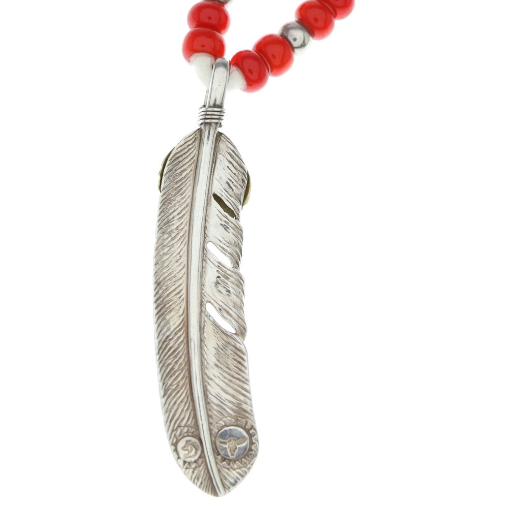 TADY & KING(タディアンドキング) 特大ハートK18フェザー ペンダント