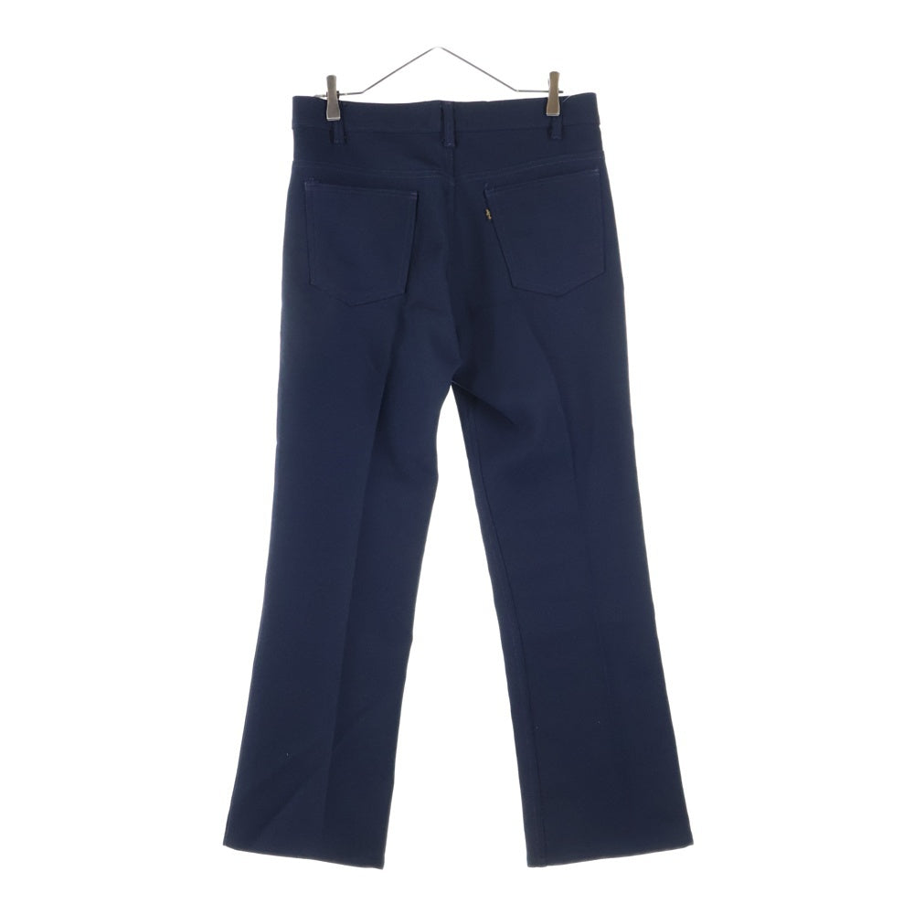 Levi's(リーバイス) 90S VINTAGE 10517-6117 STA-PREST ヴィンテージ スタプレ USA製 ポリエステル ブーツカットパンツ ネイビー