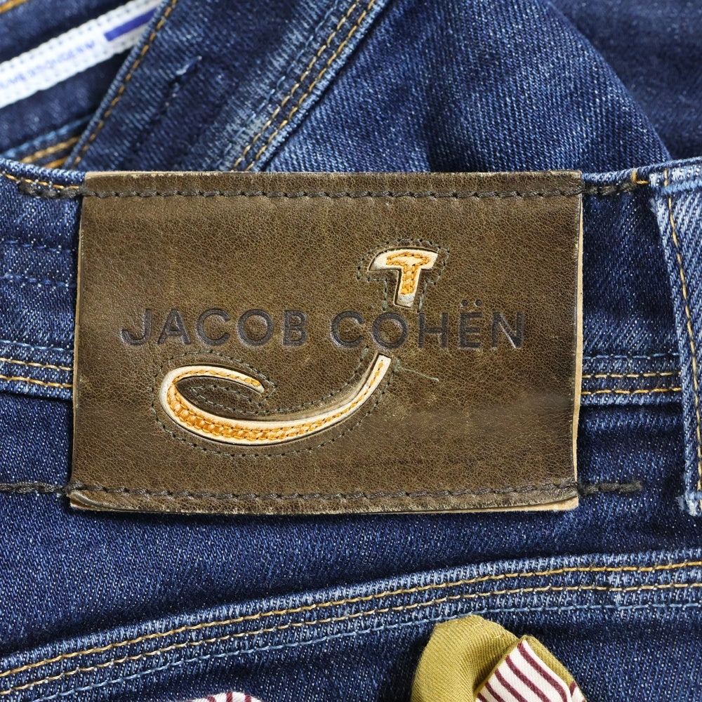 JACOB COHEN(ヤコブ コーエン) NICK SLIM FIT ニック スリムフィット ボタンフライ デニムパンツ インディゴ 36015