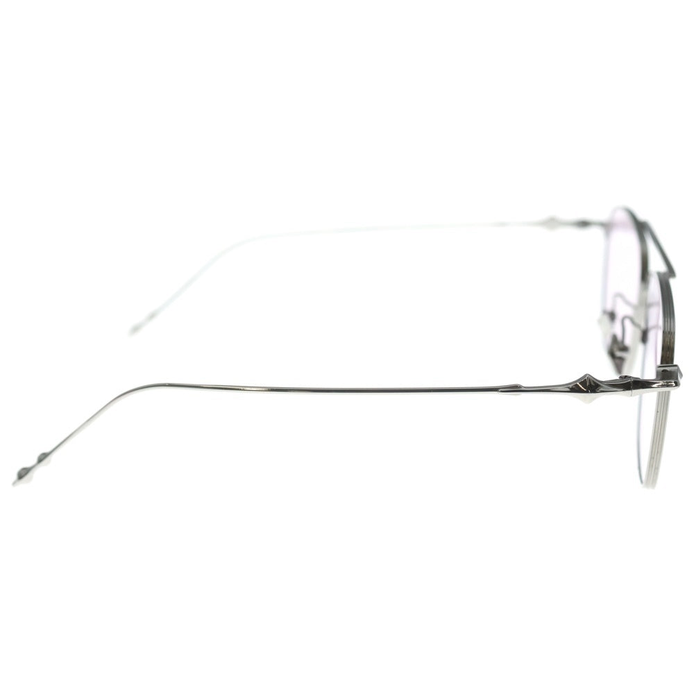 GENTLE MONSTER(ジェントルモンスター) MET-02 ツーブリッジ メタルフレームメガネ 眼鏡 シルバー