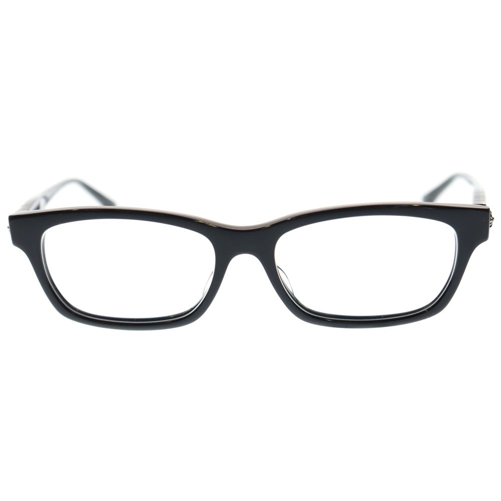 CHROME HEARTS(クロムハーツ) DROP BOX ドロップボックス CHプラステンプル ウェリントンフレーム メガネ サングラス 眼鏡 ブラック