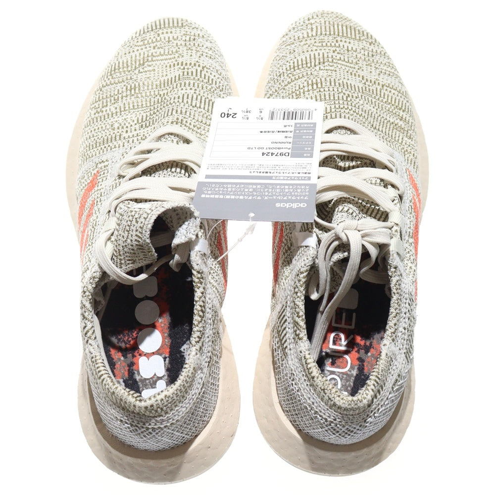 adidas(アディダス) PUREBOOST GO LTD TRACE CARGO ピュアブースト ゴー トレースカーゴ ローカットスニーカー レディース マルチカラー US6/24cm D97424