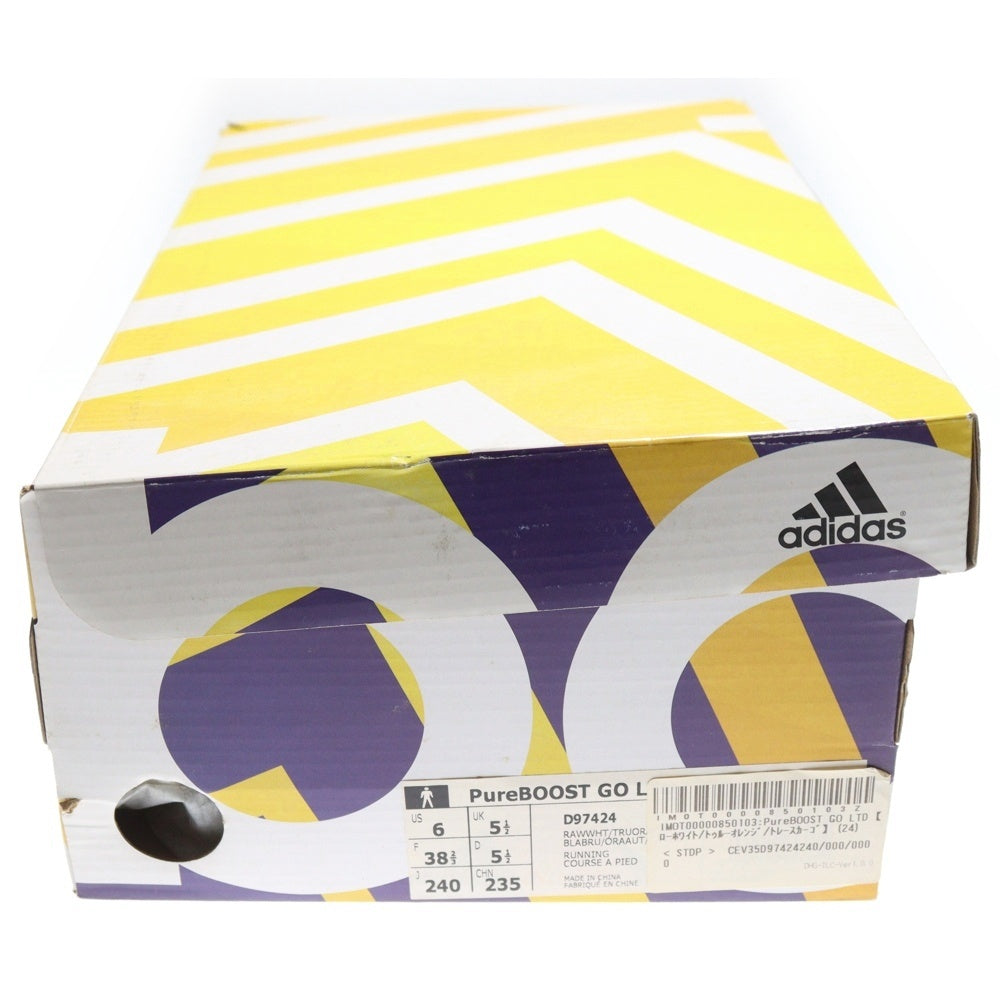 adidas(アディダス) PUREBOOST GO LTD TRACE CARGO ピュアブースト ゴー トレースカーゴ ローカットスニーカー レディース マルチカラー US6/24cm D97424