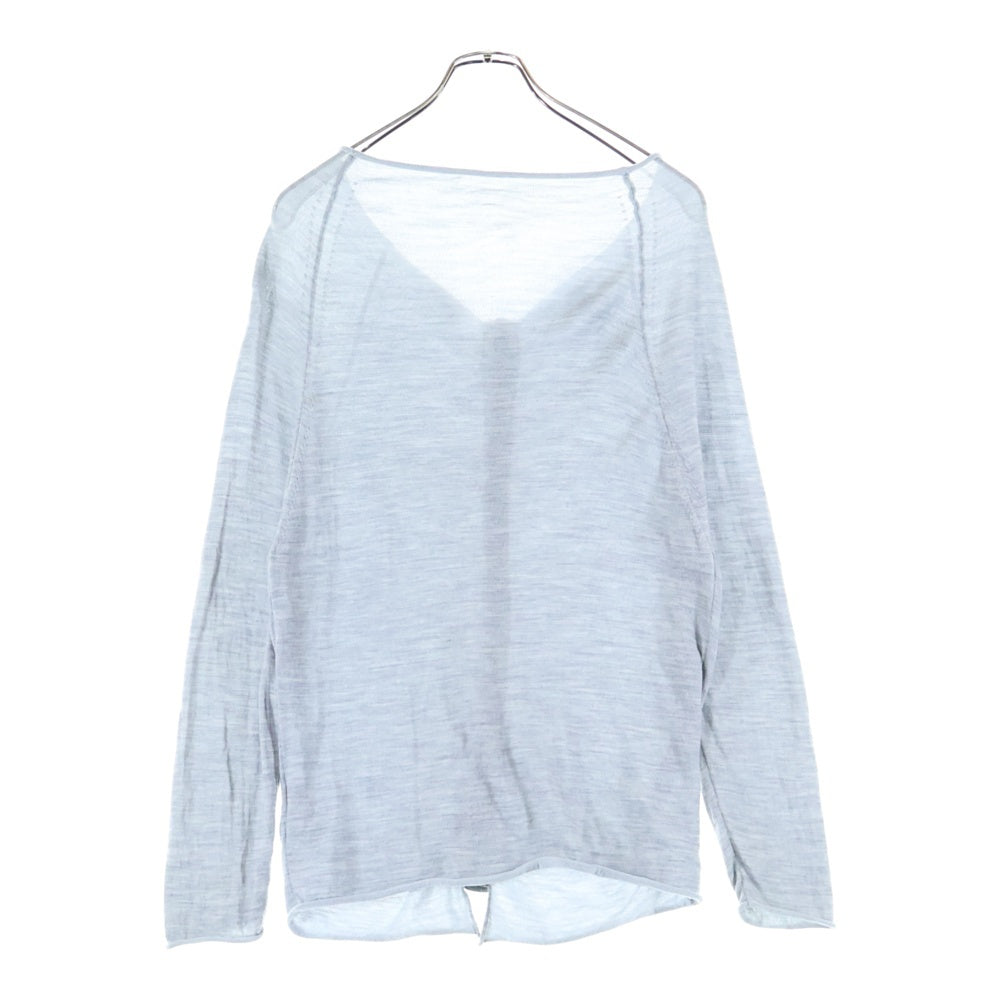 Y's(ワイズ) 15SS ウール ニットカーディガン グレー レディース YY-K53-960