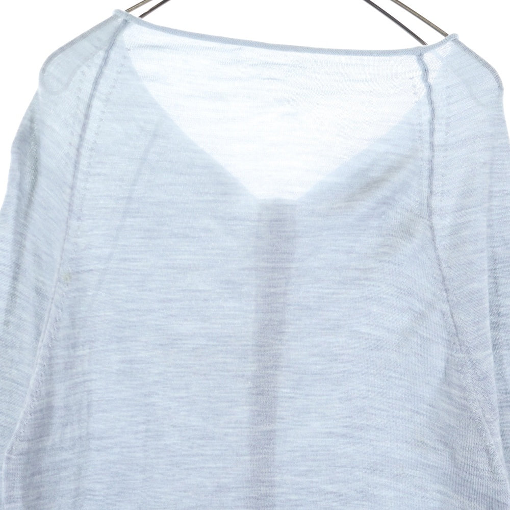 Y's(ワイズ) 15SS ウール ニットカーディガン グレー レディース YY-K53-960