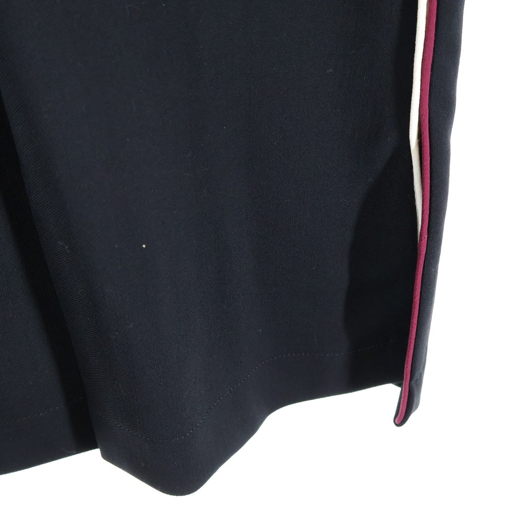 STELLA McCARTNEY(ステラマッカートニー) バックスリット ワイドスラックスパンツ レディース ブラック